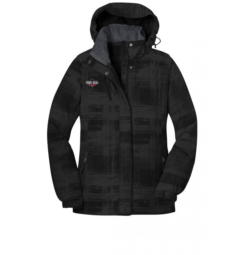 Port Authority L320 - Port Authority Ladies Brushstroke Print Insulated Jacket