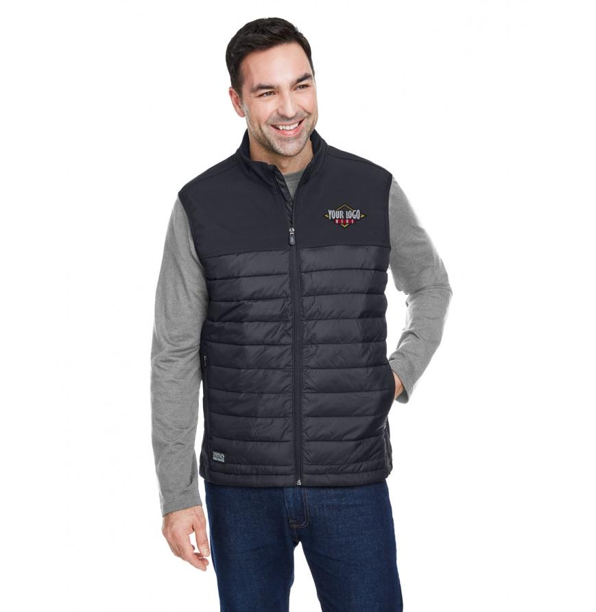 Dri Duck 5318 - Dri Duck Mens Summit Puffer Body Softshell Vest