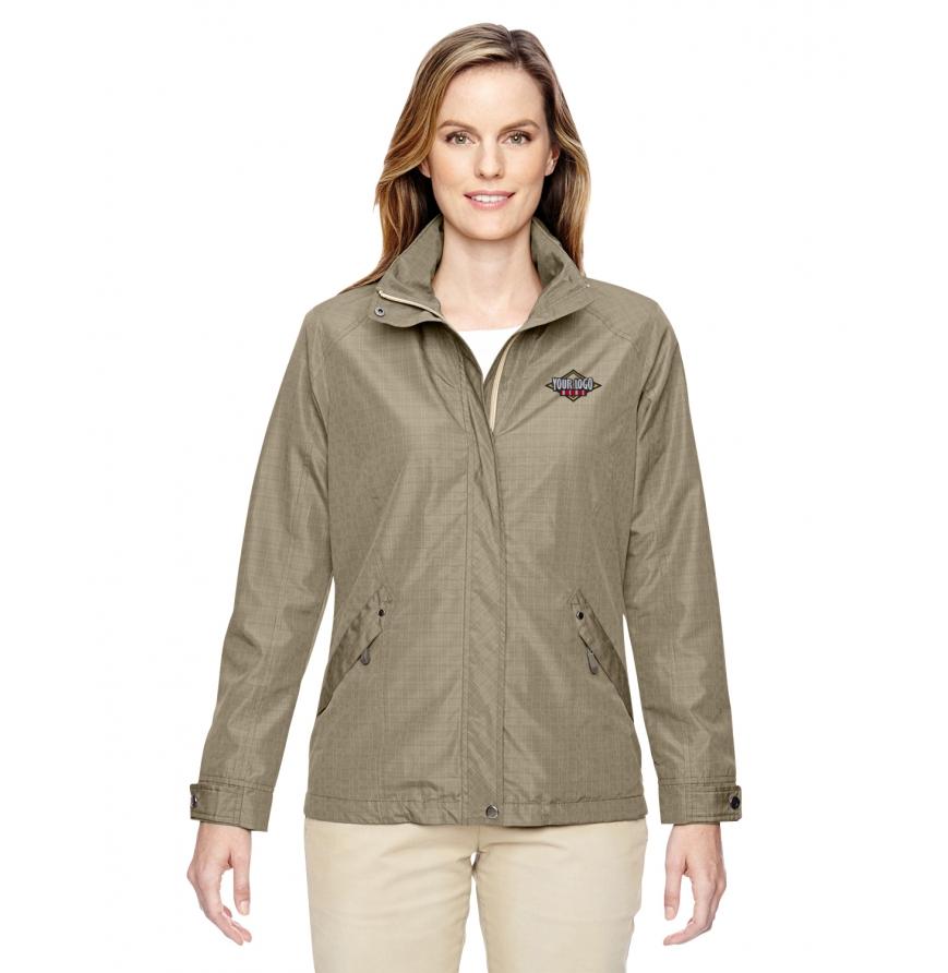 North End 78216 - Ladies Excursion Transcon Lightweight Jacket with Pattern
