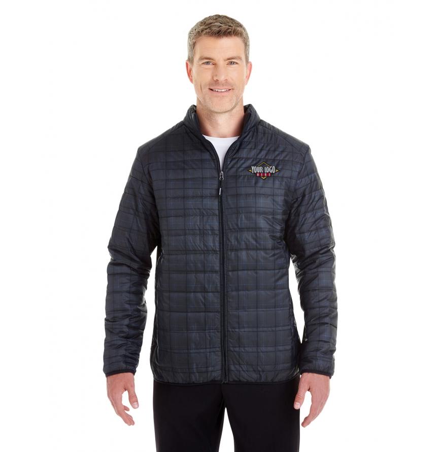 North End NE701 - Mens Portal Interactive Printed Packable Puffer Jacket