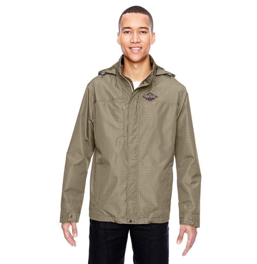North End 88216 - Mens Excursion Transcon Lightweight Jacket with Pattern