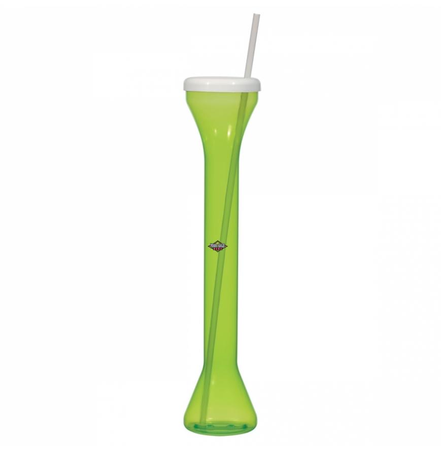 24 Oz Yard Cup With Straw