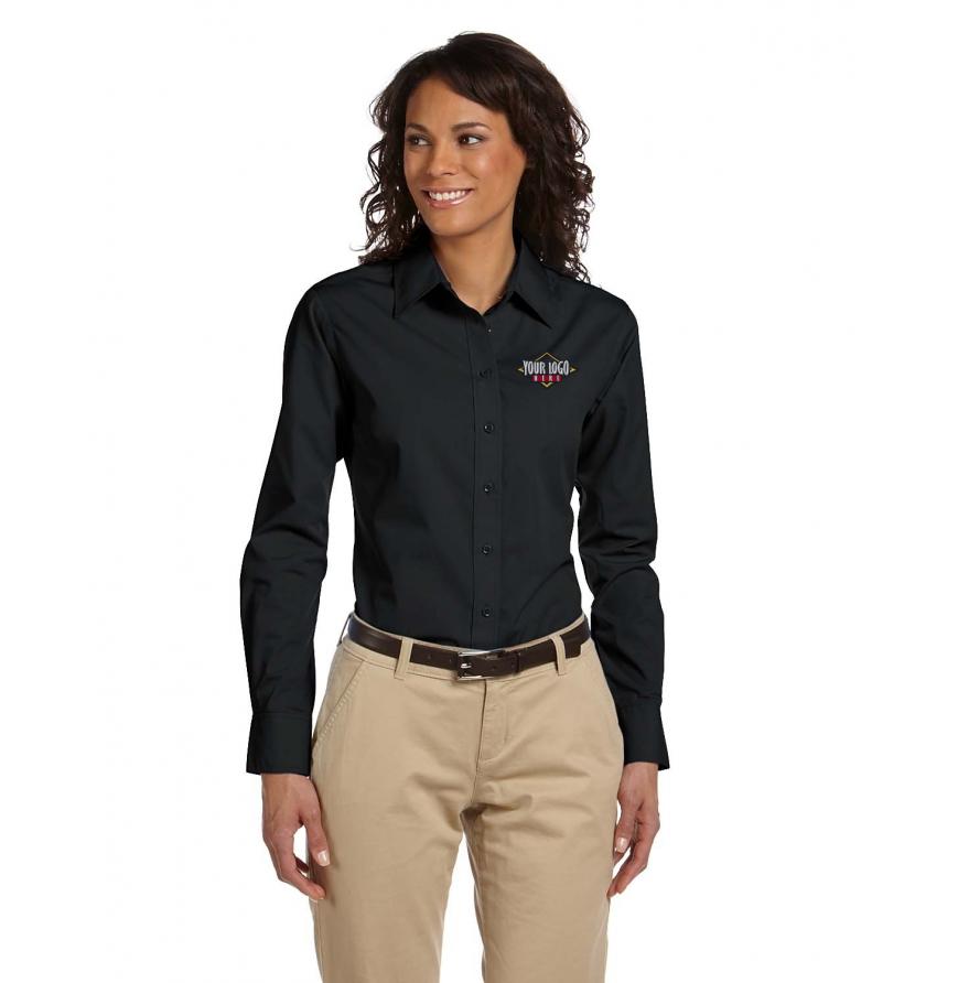 Harriton Ladies 31 oz Essential Poplin