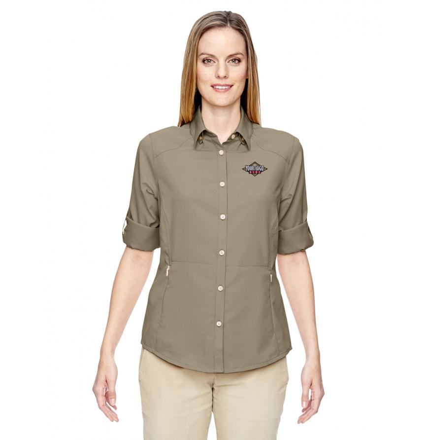 North End 77047 - Ladies Excursion Concourse Performance Shirt