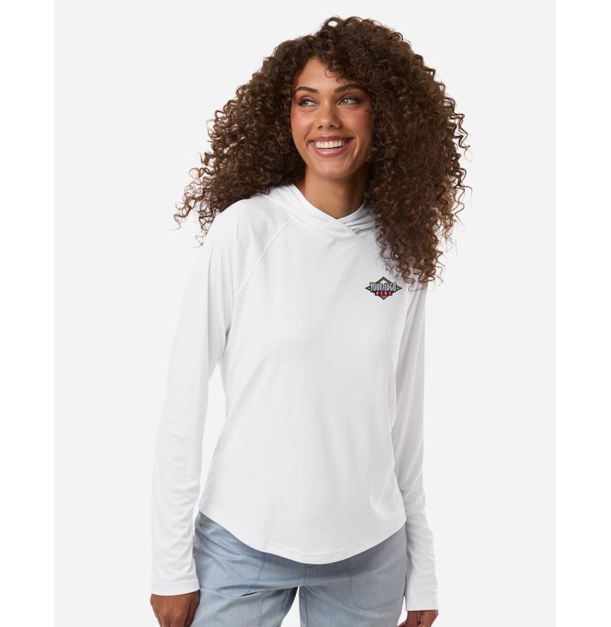 Womens PFG Tidal Tee Hooded Long Sleeve