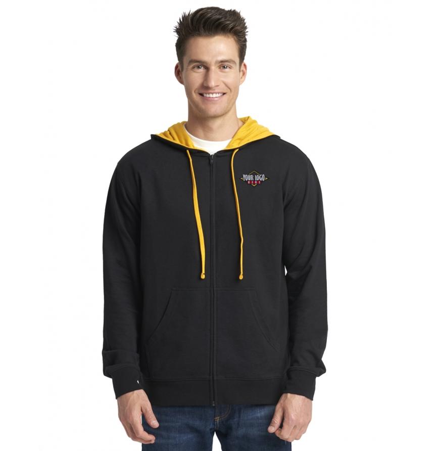 Next Level 9601 -  Next Level Adult French Terry Full-Zip Hooded Sweatshirt