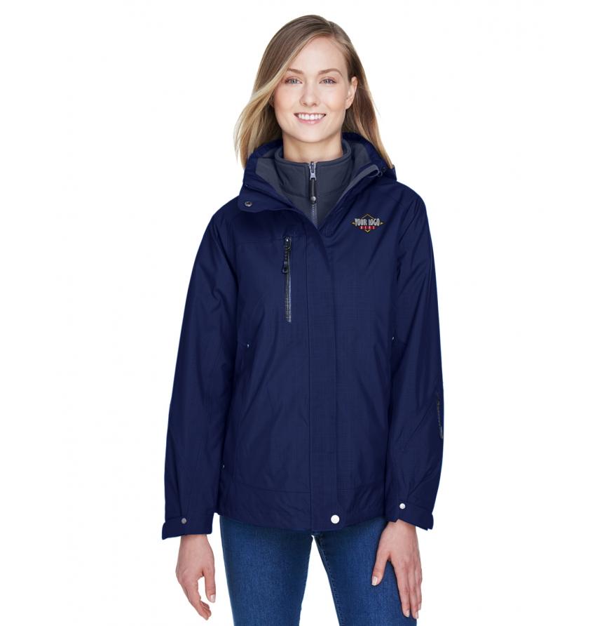North End 78178 - Ladies Caprice 3-in-1 Jacket with Soft Shell Liner