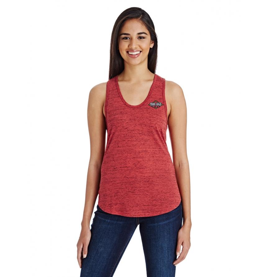 Threadfast Apparel Ladies Blizzard Jersey Racer Tank