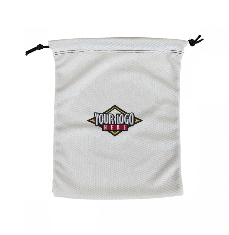 7 W X 9 H Polyester Drawstring Bag