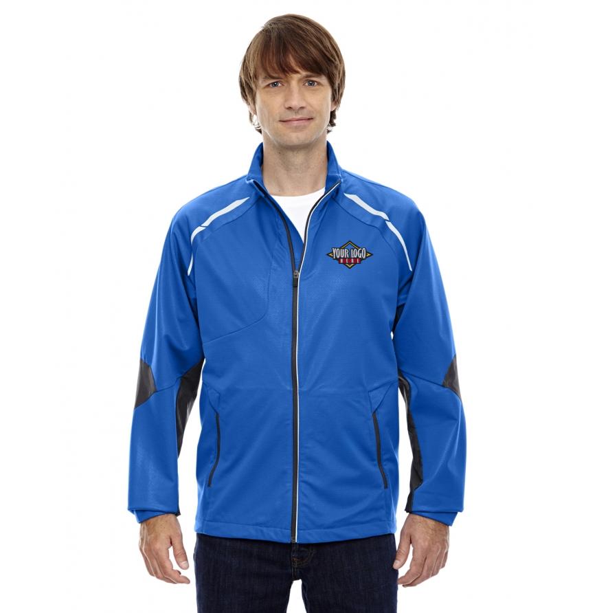 North End 88654 - Mens Dynamo Three-Layer Lightweight Bonded Performance Hybrid Jacket