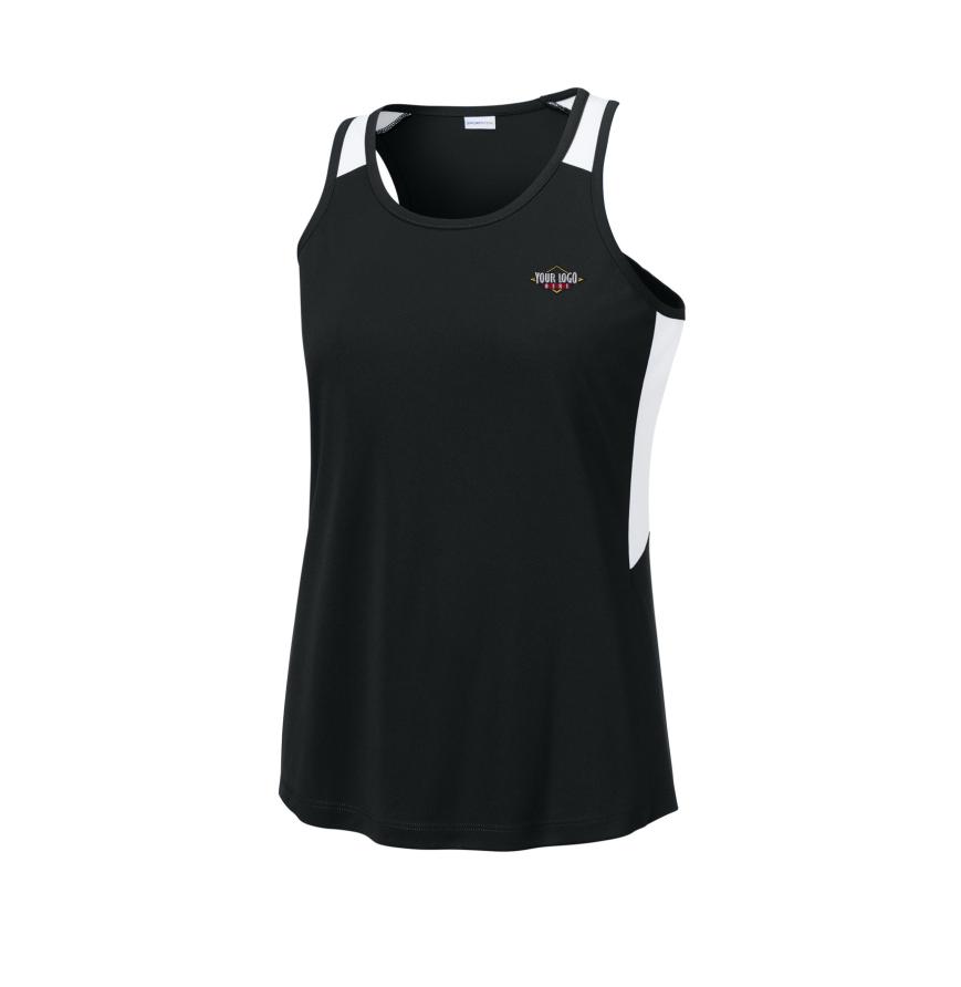 Sport-Tek Women s Club Track Tank
