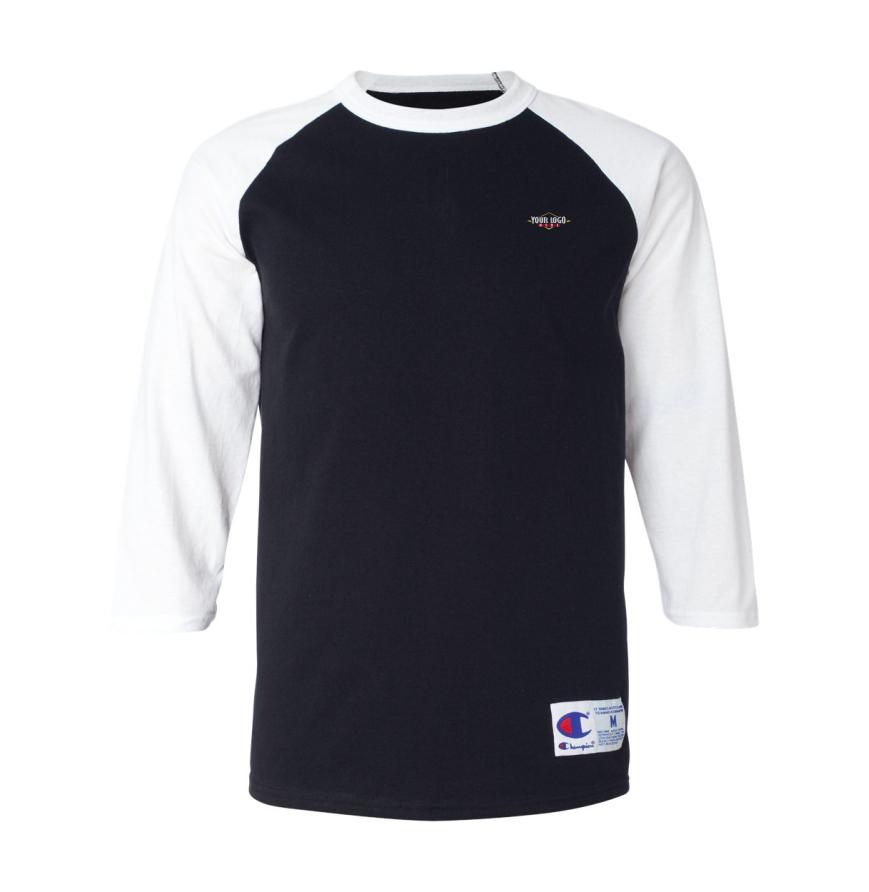 Three-Quarter Raglan Sleeve Baseball T-Shirt