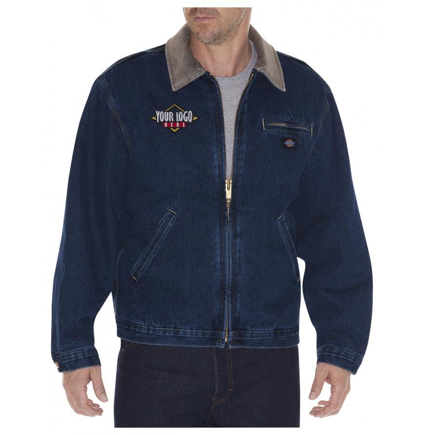 Dickies WD780 - Mens Stone Washed Denim Jacket
