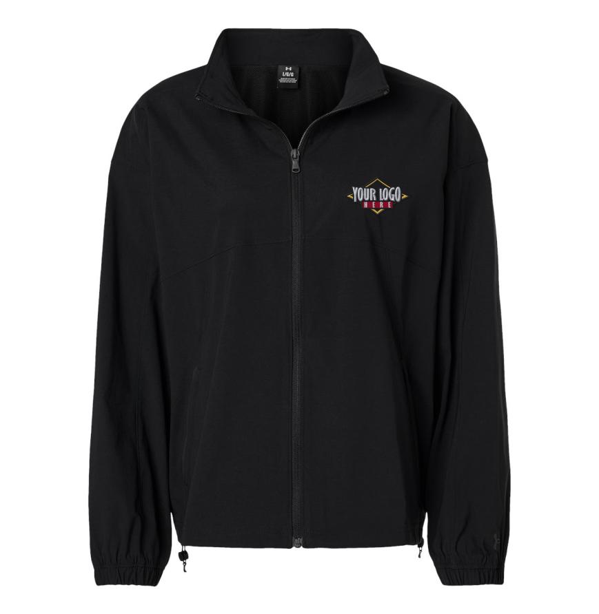 Womens Unstoppable Woven Full-Zip Jacket