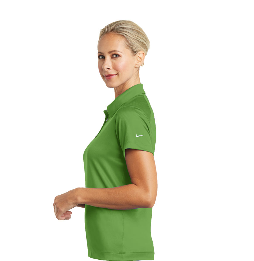 Custom Nike Ladies Dri FIT Pebble Texture Sport Shirt