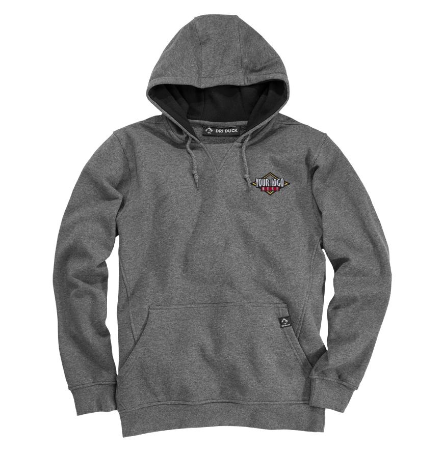 Dri Duck 7035 - Cotton Blend Pullover Hooded Sweatshirt