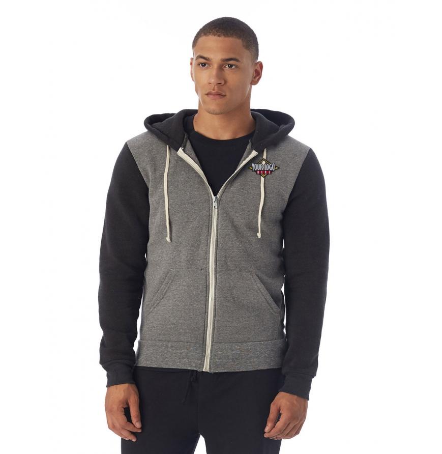 Alternative AA3203 - Unisex Rocky Eco-Fleece Colorblocked Hoodie