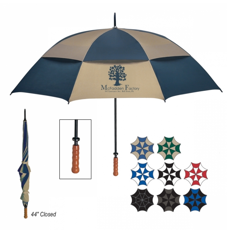 68 Arc Windproof Vented Umbrella