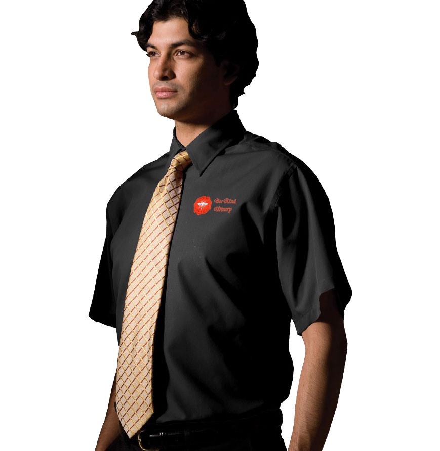 Mens Short Sleeve Cafe Shirt