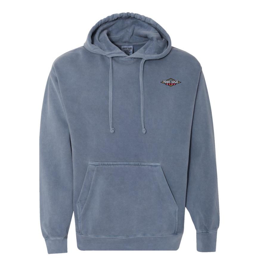 Unisex Garment-Dyed Hooded Sweatshirt