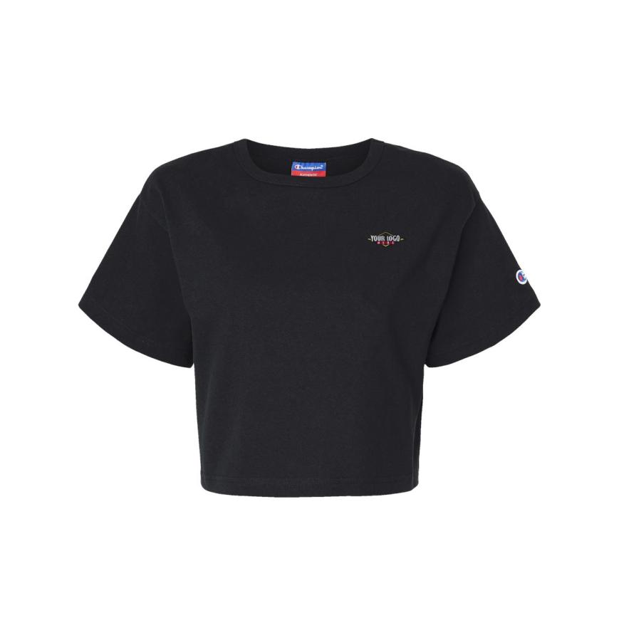 Womens Heritage Jersey Crop T-Shirt