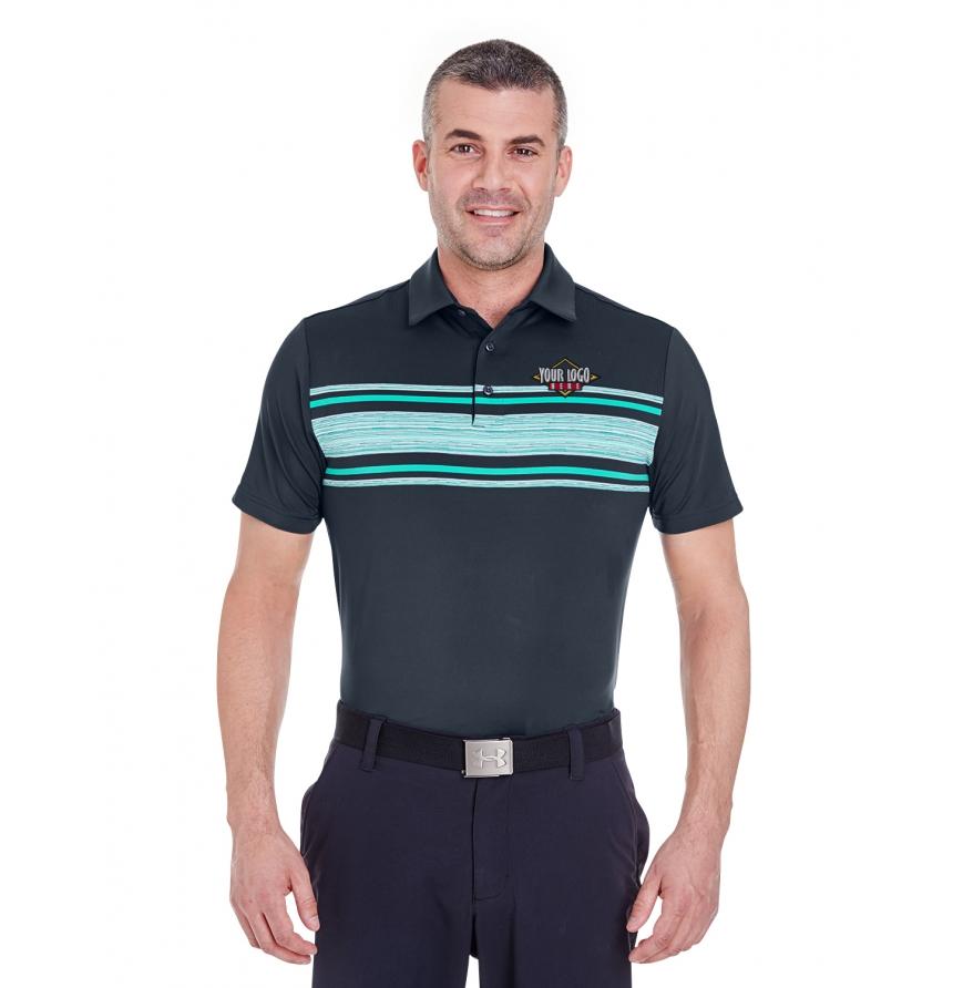 Under Armour 1253479 - Mens Playoff Space Dyed Polo