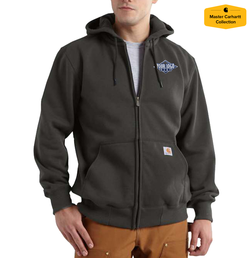 Carhartt Rain Defender Paxton Heavyweight Hooded Zip-Front Sweatshirt
