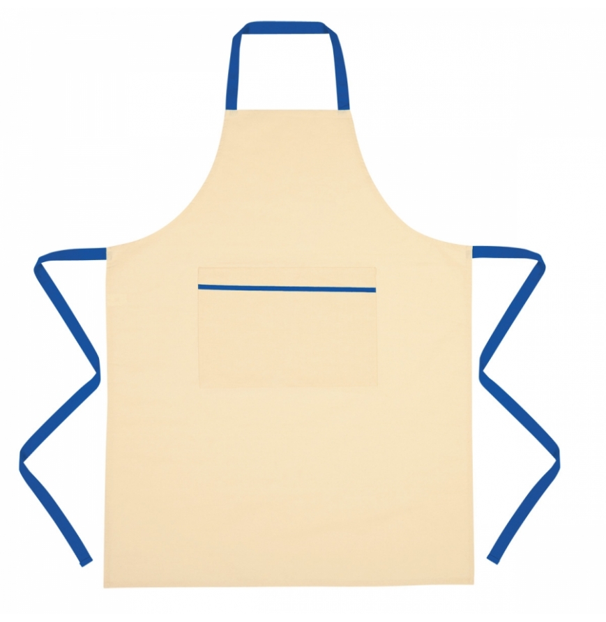 NATURAL WITH ROYAL BLUE