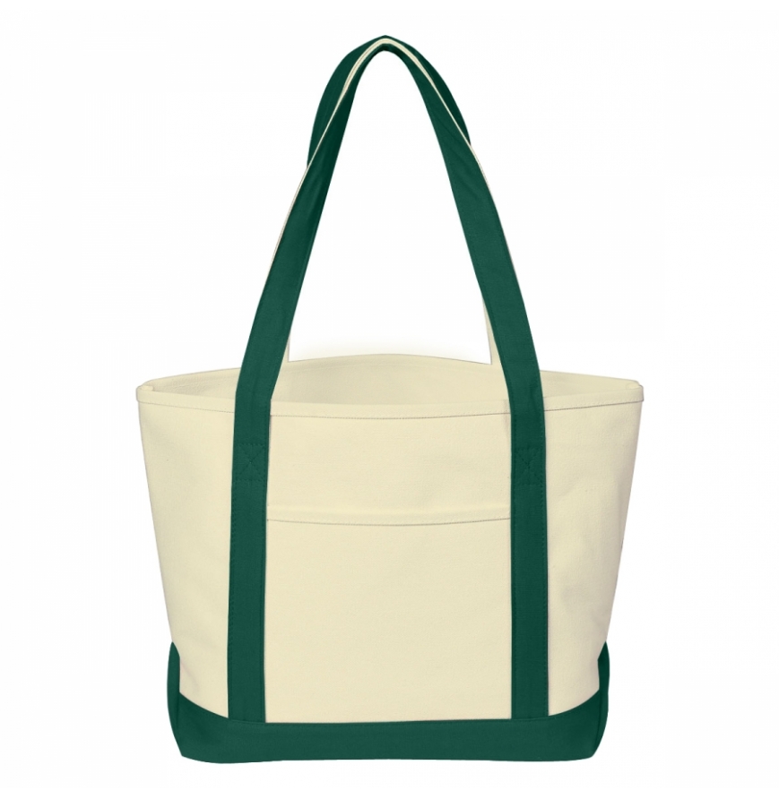 NATURAL WITH FOREST GREEN