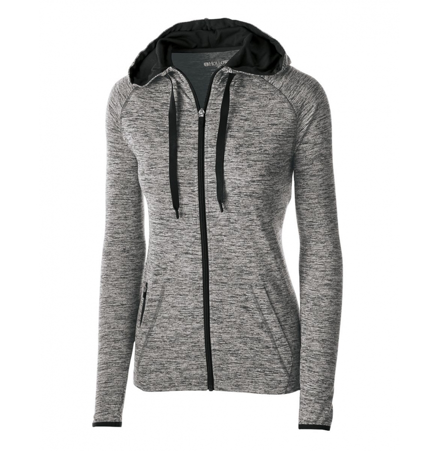 CARBON HEATHER-BLACK