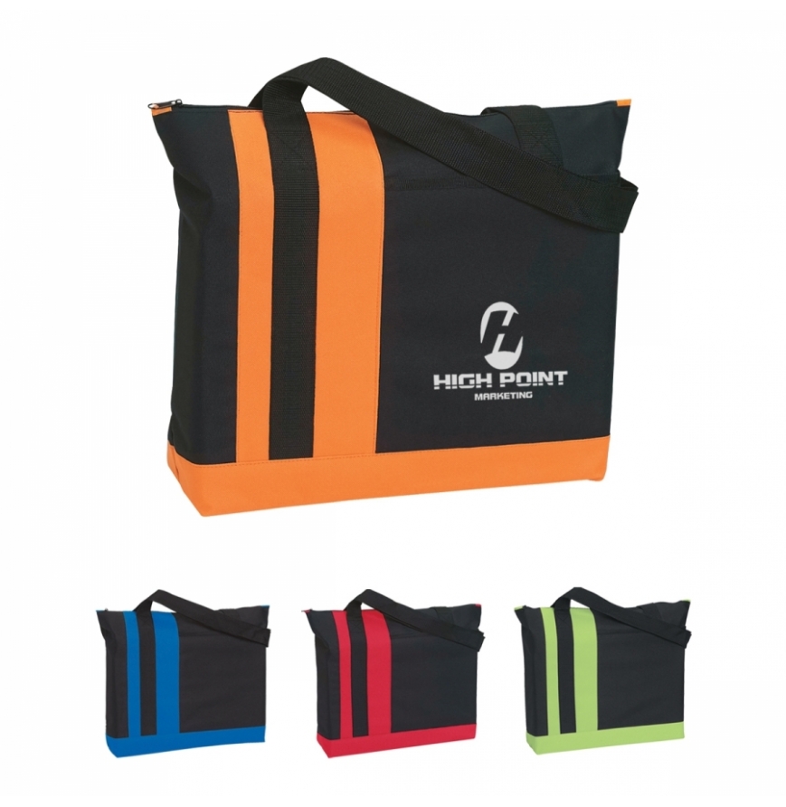 Tri-Band Tote Bag