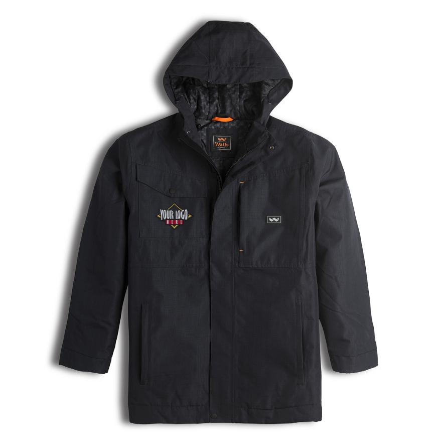 Dickies YJ820 - Dickies Mens Bardwell Modern Work Waterproof Insulated Rain Jacket