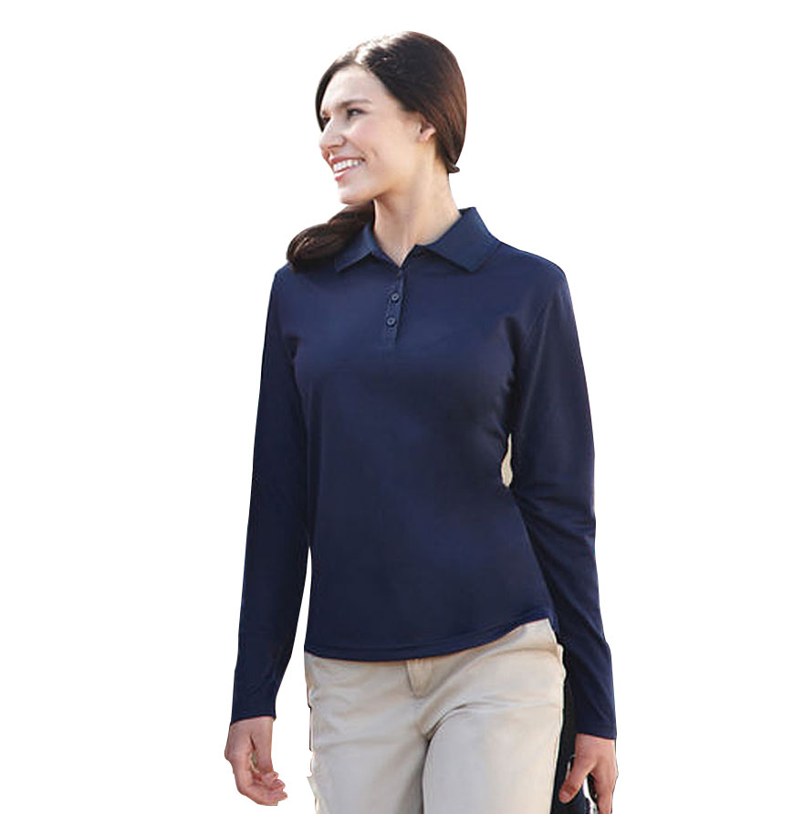 Ladies Long Sleeve Core Performance Dri-Tech Polo