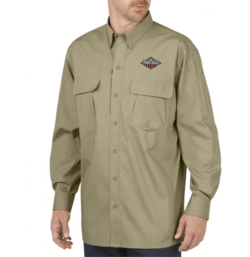 Dickies LL953T - Unisex Tall Tactical Ventilated Ripstop Long-Sleeve Shirt
