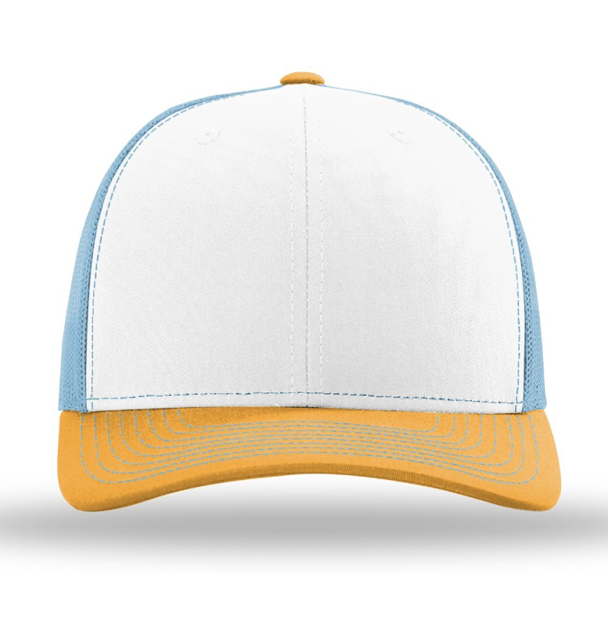 White/Columbia Blue/Yellow