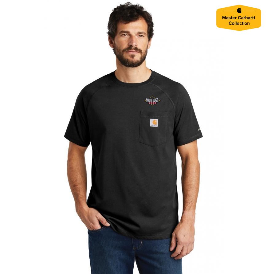 Carhartt CT100410 Force Cotton Delmont Short Sleeve T-Shirt