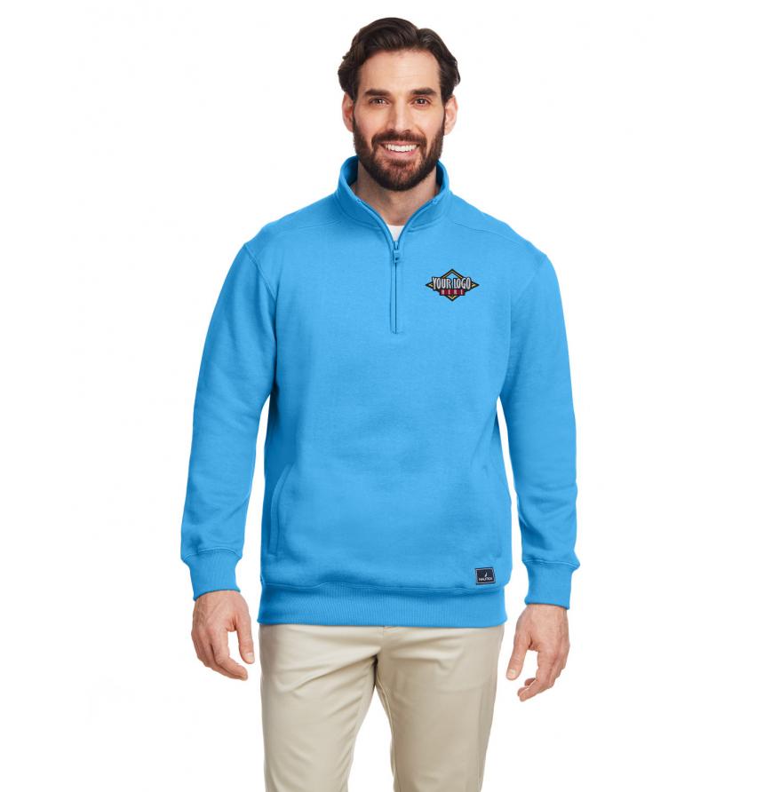 Nautica N17176 - Nautica Mens Anchor Quarter-Zip Pullover