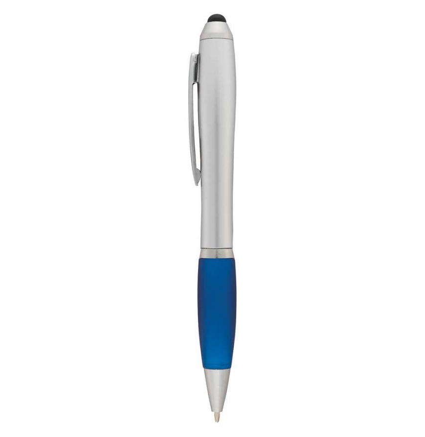 SILVER-WITH-BLUE-TRIM
