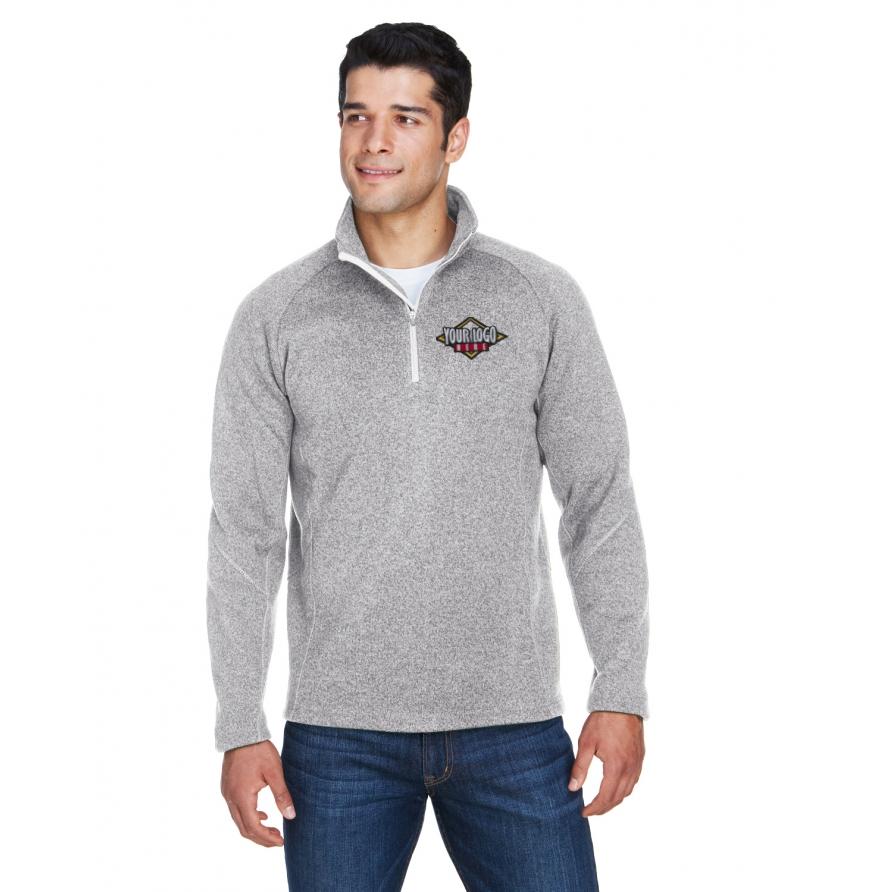 Devon  Jones Adult Bristol Sweater Fleece Quarter-Zip