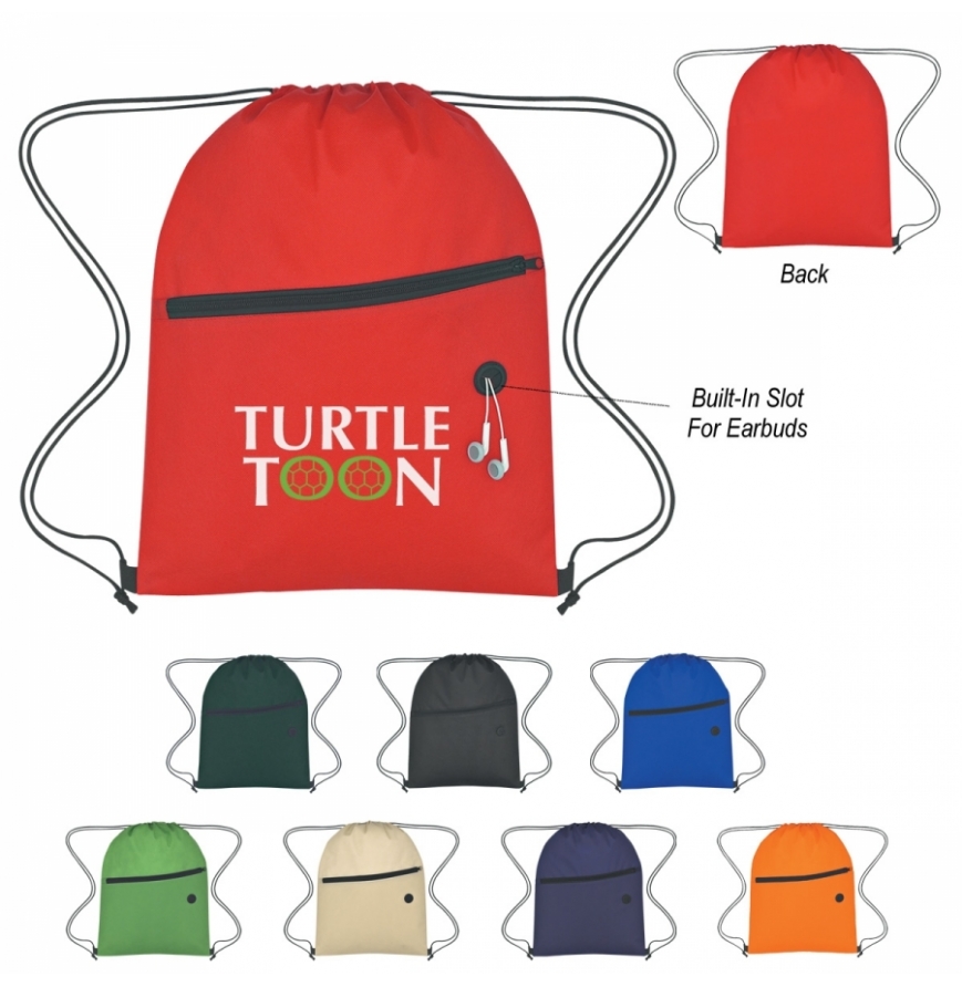 Non-Woven Hit Sports Pack With Front Zipper