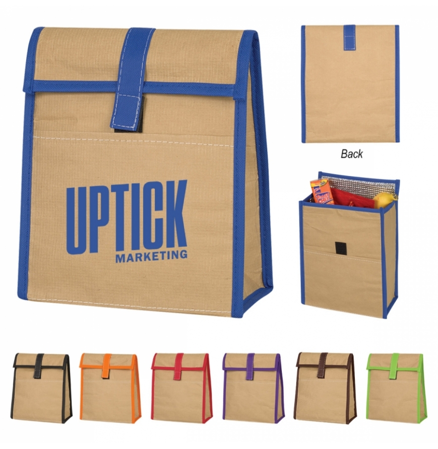 Woven Paper Lunch Bag