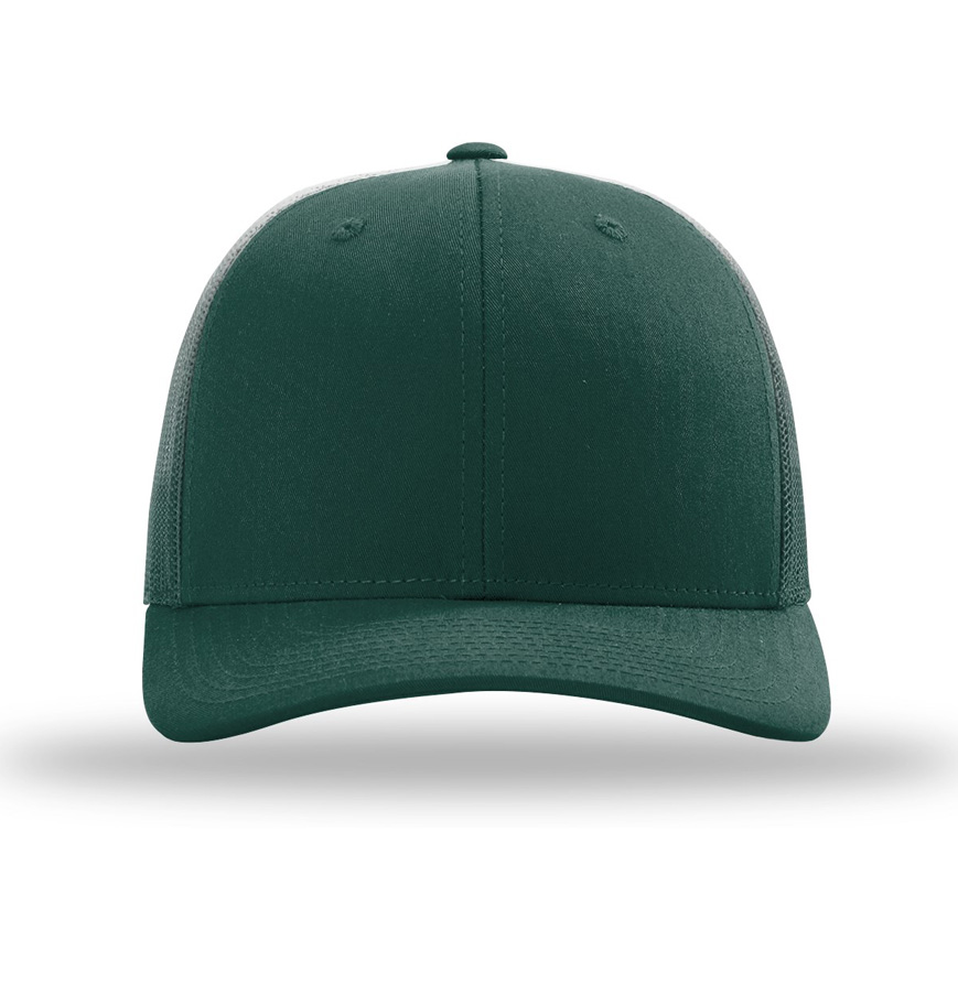 DARK GREEN/WHITE FADE
