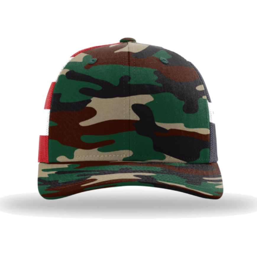 GREEN CAMO/FLAG