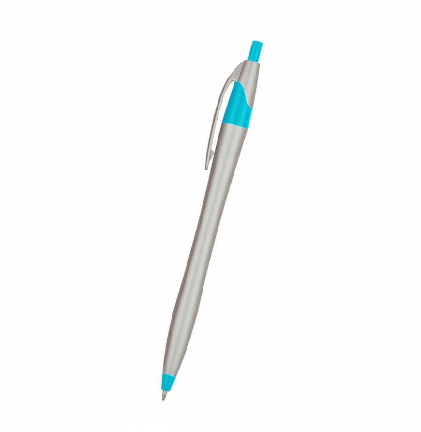 SILVER-WITH-LIGHT BLUE