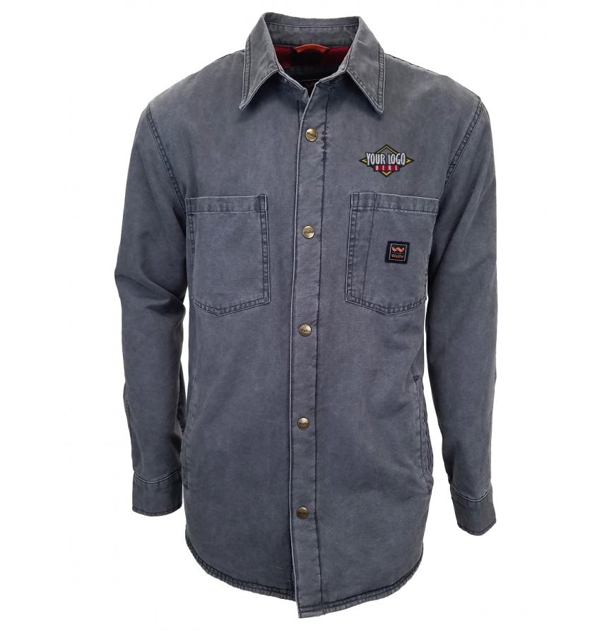 Broder YJ340T - Walls Outdoor Unisex Tall Vintage Duck Shirt Jacket