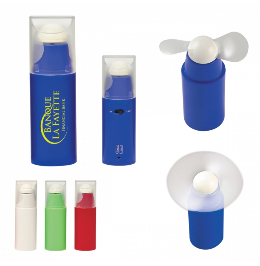 Mini Fan With Removable Cap