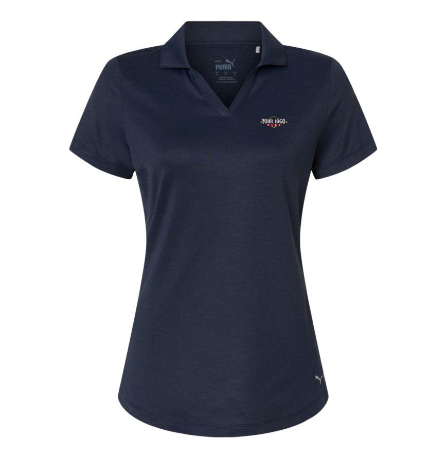 Womens Icon Heather Polo