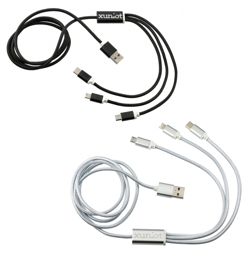 Realm 3-in-1 Long Charging Cable