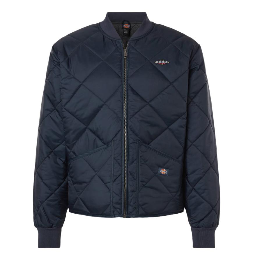 Mens Diamond Quilted Jacket