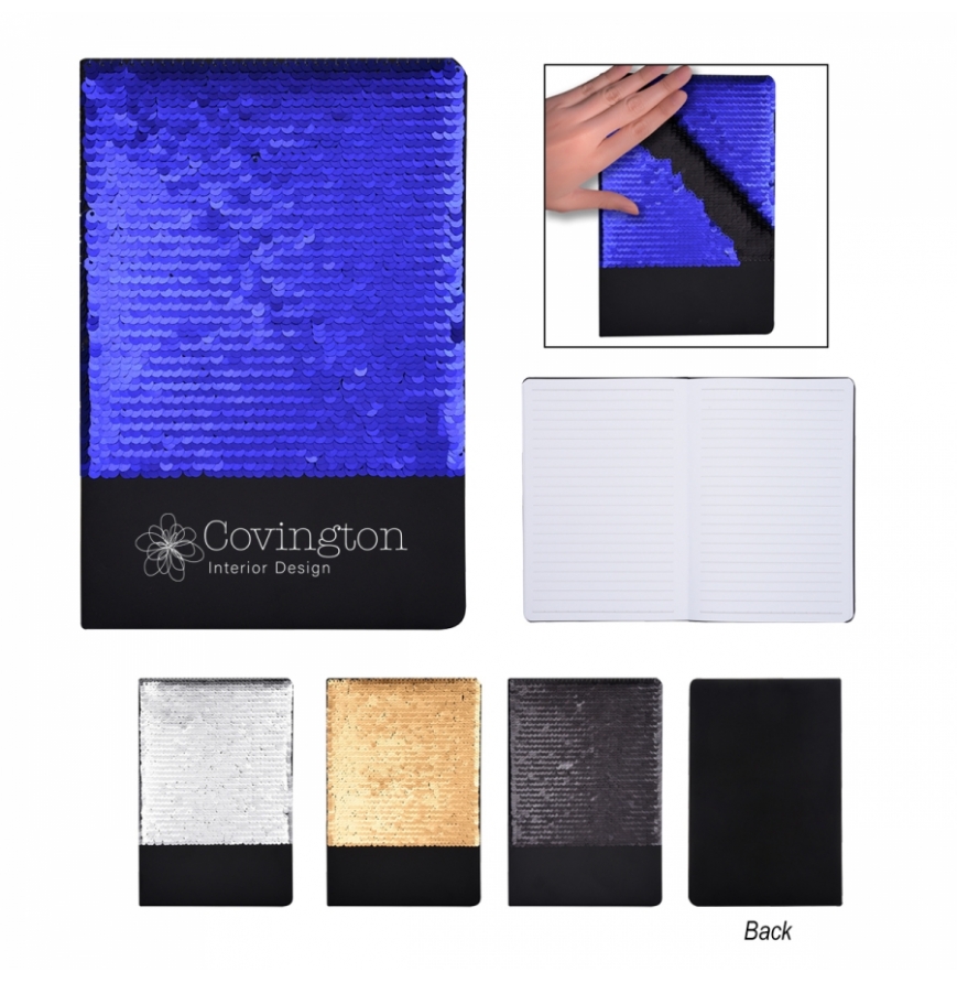 Flip Sequin Notebook